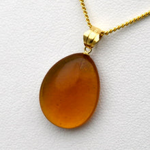 画像をギャラリービューアに読み込む, 久慈原産琥珀ペンダント