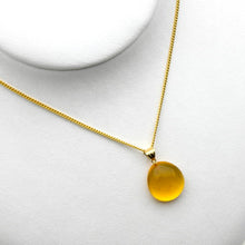 画像をギャラリービューアに読み込む, 久慈原産琥珀ペンダント