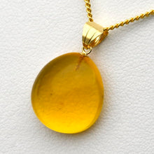 画像をギャラリービューアに読み込む, 久慈原産琥珀ペンダント