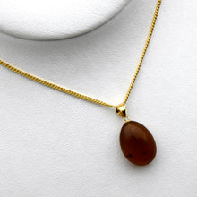 画像をギャラリービューアに読み込む, 久慈原産琥珀ペンダント