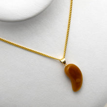 画像をギャラリービューアに読み込む, 久慈原産琥珀ペンダント
