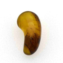 画像をギャラリービューアに読み込む, 久慈原産琥珀原石(研磨済)(勾玉)