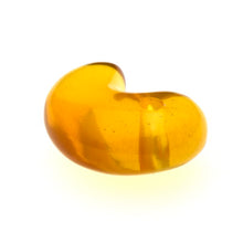 画像をギャラリービューアに読み込む, 久慈原産琥珀原石(研磨済)(勾玉)