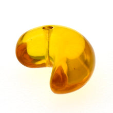 画像をギャラリービューアに読み込む, 久慈原産琥珀原石(研磨済)(勾玉)