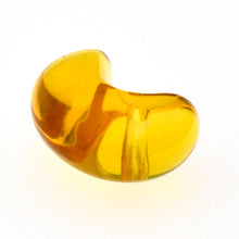 画像をギャラリービューアに読み込む, 久慈原産琥珀原石(研磨済)(勾玉)