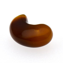 画像をギャラリービューアに読み込む, 久慈原産琥珀原石(研磨済)(勾玉)