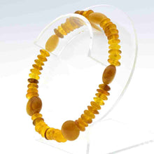 画像をギャラリービューアに読み込む, 久慈原産琥珀ブレスレット
