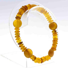 画像をギャラリービューアに読み込む, 久慈原産琥珀ブレスレット