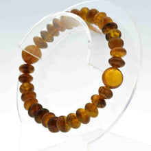 画像をギャラリービューアに読み込む, 久慈原産琥珀ブレスレット