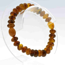画像をギャラリービューアに読み込む, 久慈原産琥珀ブレスレット