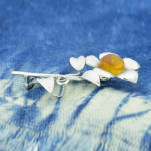 画像をギャラリービューアに読み込む, 久慈原産琥珀ブローチ