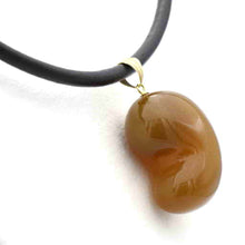 画像をギャラリービューアに読み込む, 久慈原産琥珀ペンダント