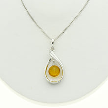 画像をギャラリービューアに読み込む, 久慈原産琥珀ペンダント