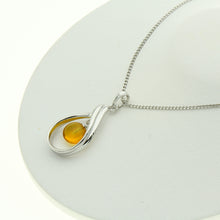 画像をギャラリービューアに読み込む, 久慈原産琥珀ペンダント