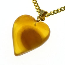 画像をギャラリービューアに読み込む, 久慈原産琥珀ペンダント