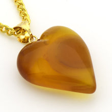 画像をギャラリービューアに読み込む, 久慈原産琥珀ペンダント