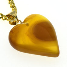 画像をギャラリービューアに読み込む, 久慈原産琥珀ペンダント
