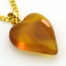 画像をギャラリービューアに読み込む, 久慈原産琥珀ペンダント