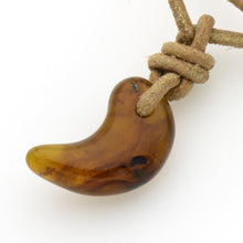 画像をギャラリービューアに読み込む, 久慈原産琥珀ペンダント