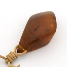 画像をギャラリービューアに読み込む, 久慈原産琥珀ペンダント