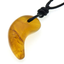 画像をギャラリービューアに読み込む, 久慈原産琥珀ペンダント