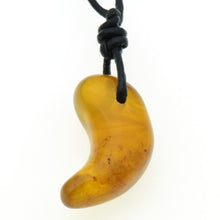 画像をギャラリービューアに読み込む, 久慈原産琥珀ペンダント