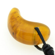 画像をギャラリービューアに読み込む, 久慈原産琥珀ペンダント