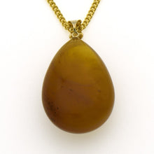 画像をギャラリービューアに読み込む, 久慈原産琥珀ペンダント