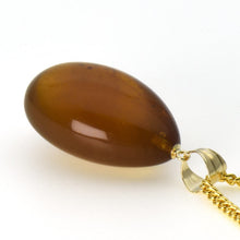 画像をギャラリービューアに読み込む, 久慈原産琥珀ペンダント