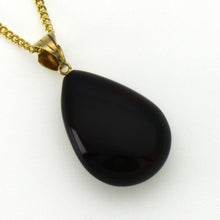 画像をギャラリービューアに読み込む, 久慈原産琥珀ペンダント
