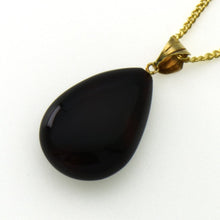 画像をギャラリービューアに読み込む, 久慈原産琥珀ペンダント