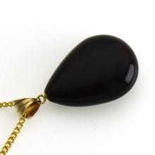 画像をギャラリービューアに読み込む, 久慈原産琥珀ペンダント