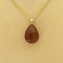 画像をギャラリービューアに読み込む, 久慈原産琥珀ペンダント