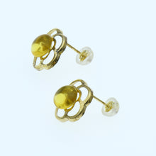 画像をギャラリービューアに読み込む, 久慈原産琥珀ピアス