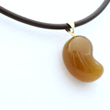 画像をギャラリービューアに読み込む, 久慈原産琥珀ペンダント