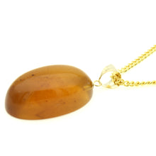 画像をギャラリービューアに読み込む, 久慈原産琥珀ペンダント
