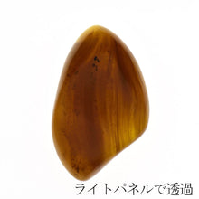 画像をギャラリービューアに読み込む, 久慈原産琥珀原石(研磨済)(水・空気入)