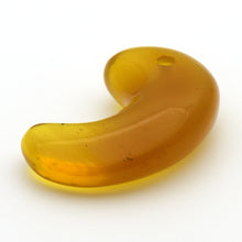 画像をギャラリービューアに読み込む, 久慈原産琥珀原石(研磨済)(勾玉)