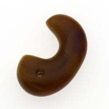 画像をギャラリービューアに読み込む, 久慈原産琥珀原石(研磨済)(勾玉)