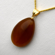 画像をギャラリービューアに読み込む, 久慈原産琥珀ペンダント
