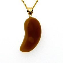 画像をギャラリービューアに読み込む, 久慈原産琥珀ペンダント
