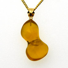 画像をギャラリービューアに読み込む, 久慈原産琥珀ペンダント
