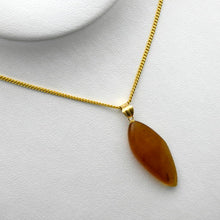 画像をギャラリービューアに読み込む, 久慈原産琥珀ペンダント
