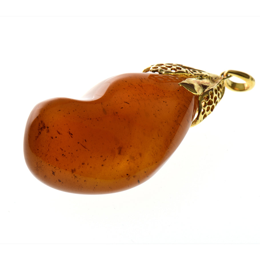 久慈原産琥珀ペンダント